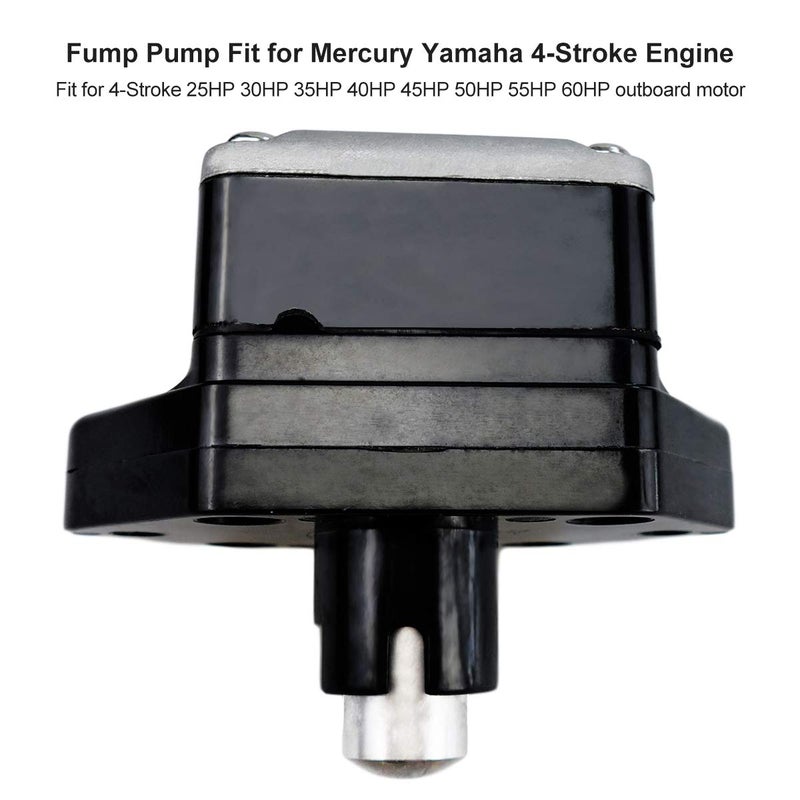 Tavaski Fuel Pump Fit for Mercury Yamaha 4-Stroke 25HP 30HP 35HP 40HP 45HP 50HP 55HP 60HP Outboard Motor, Replace 62Y-24410-04-00 62Y-24410-02-00 826398T3 - Image 5